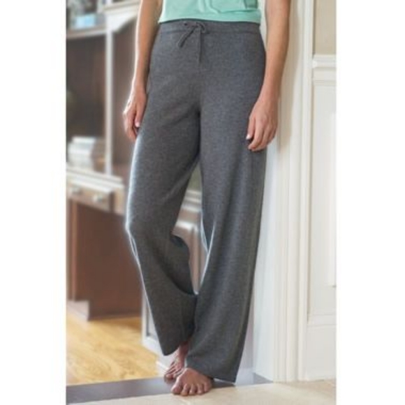 Hammacher Schlemmer Pants - $179 Hammacher Schlemmer Cashmere Lounge Pants/Joggers